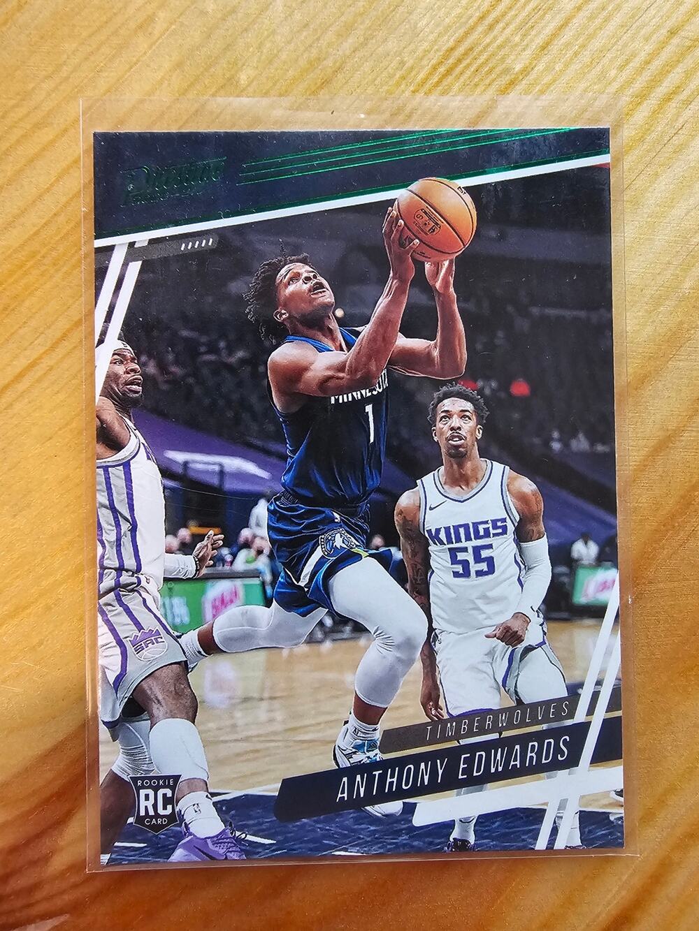 Anthony Edwards 2020-2021 Panini Chronicles Prestige #58 - Green - RC - Rookie